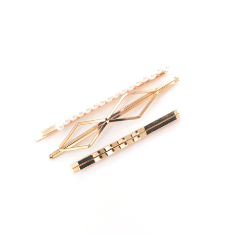 Geometric Clip & Pins